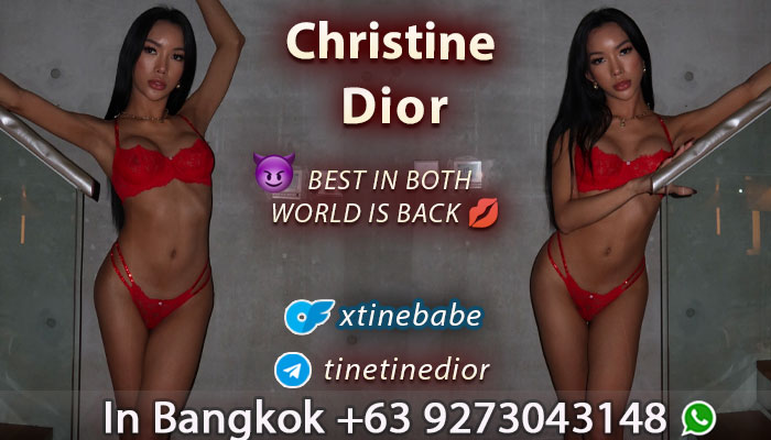 TS escort Christine Dior