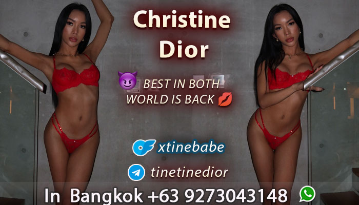 TS escort Christine Dior